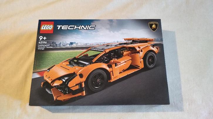 Lego Technic 42196 – Lamborghini Huracán Tecnica – oranje, Kinderen en Baby's, Speelgoed | Duplo en Lego, Nieuw, Lego, Complete set