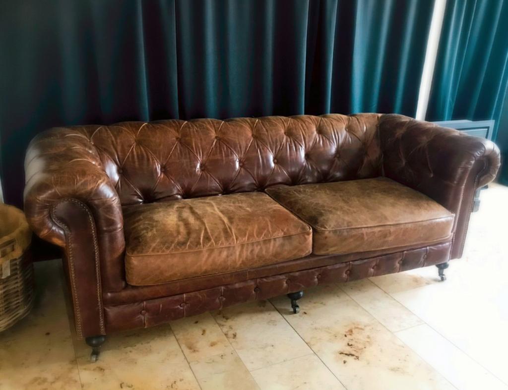 Zeer mooi Chesterfield zetel, Enlèvement