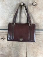 Sac à main vintage Delvaux marron foncé BIEEN, Enlèvement, Sac à main