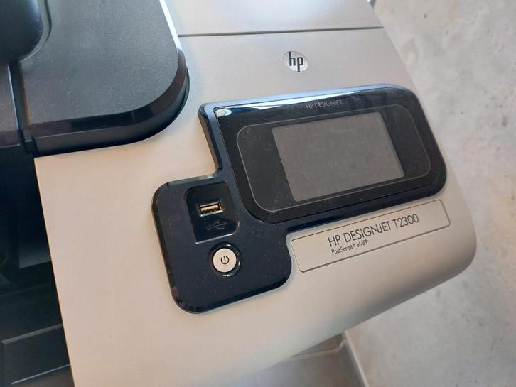 Hp plotter, Computers en Software, Printers, Gebruikt, Printer, Inkjetprinter, Kleur printen, Kopieren, Scannen, Zwart-en-wit printen