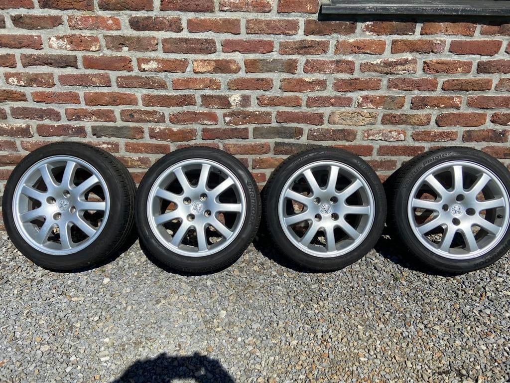 Peugeot-velgen, Auto-onderdelen, Banden en Velgen, Ophalen, Band(en)