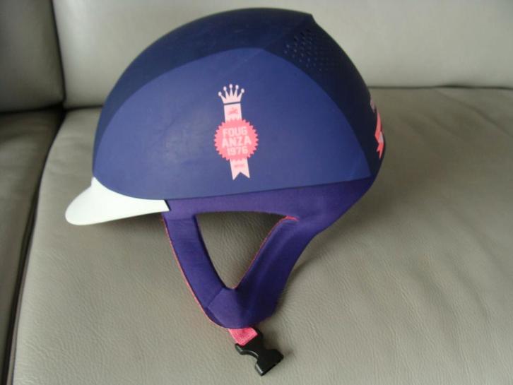 Bombe d'équitation, marque Fouganza , taille M, Animaux & Accessoires, Vêtements d'équitation, Comme neuf, Femmes, Enfants, Bombe