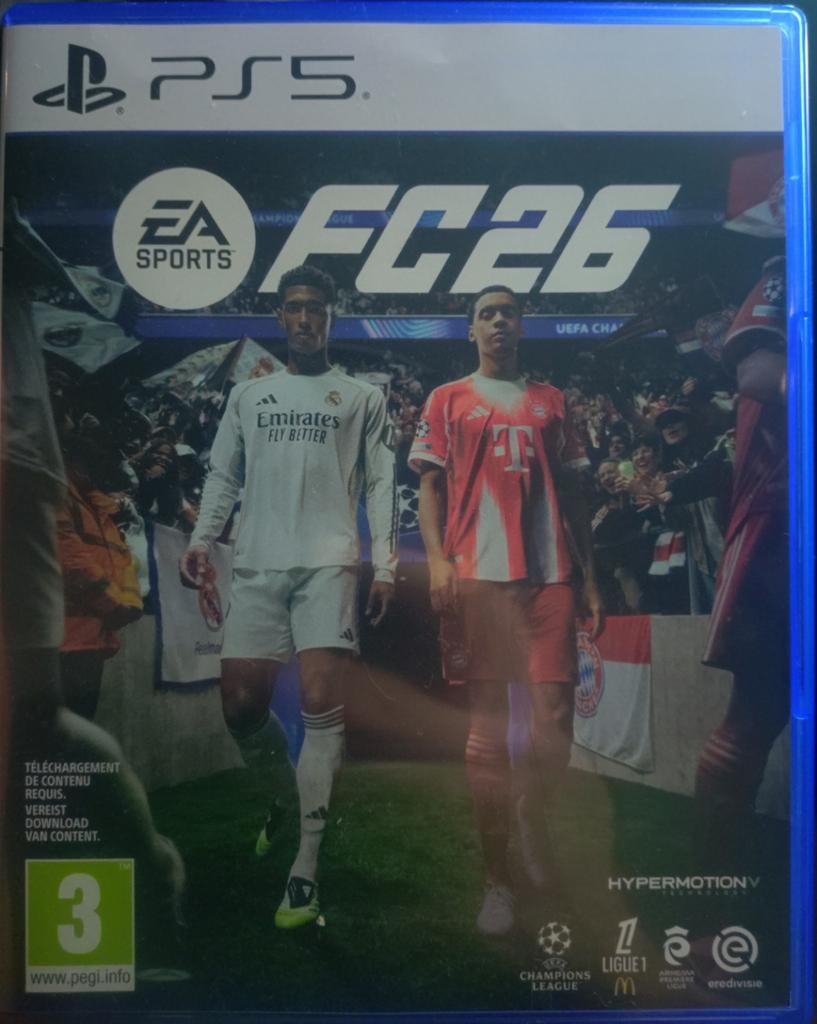 Fc 26 PS5, Enlèvement