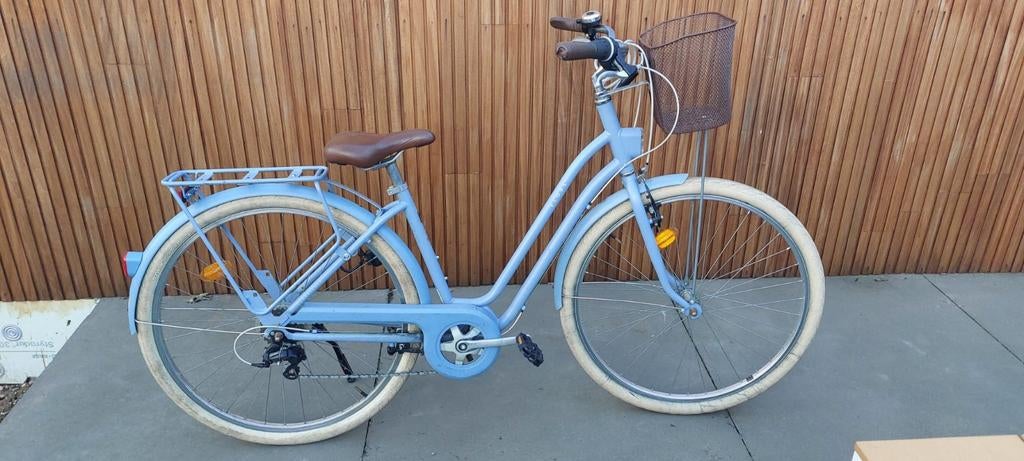 Meisjesfiets, Fietsen en Brommers, Fietsen | Cruisers en Lowriders, Zo goed als nieuw, Dames, Overige typen, Ophalen