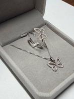 Ensemble ​ Diamants (Bague + Pendentif) OR 18K Certificat, Bijoux, Sacs & Beauté, Bagues, Neuf, Or, Or, Enlèvement