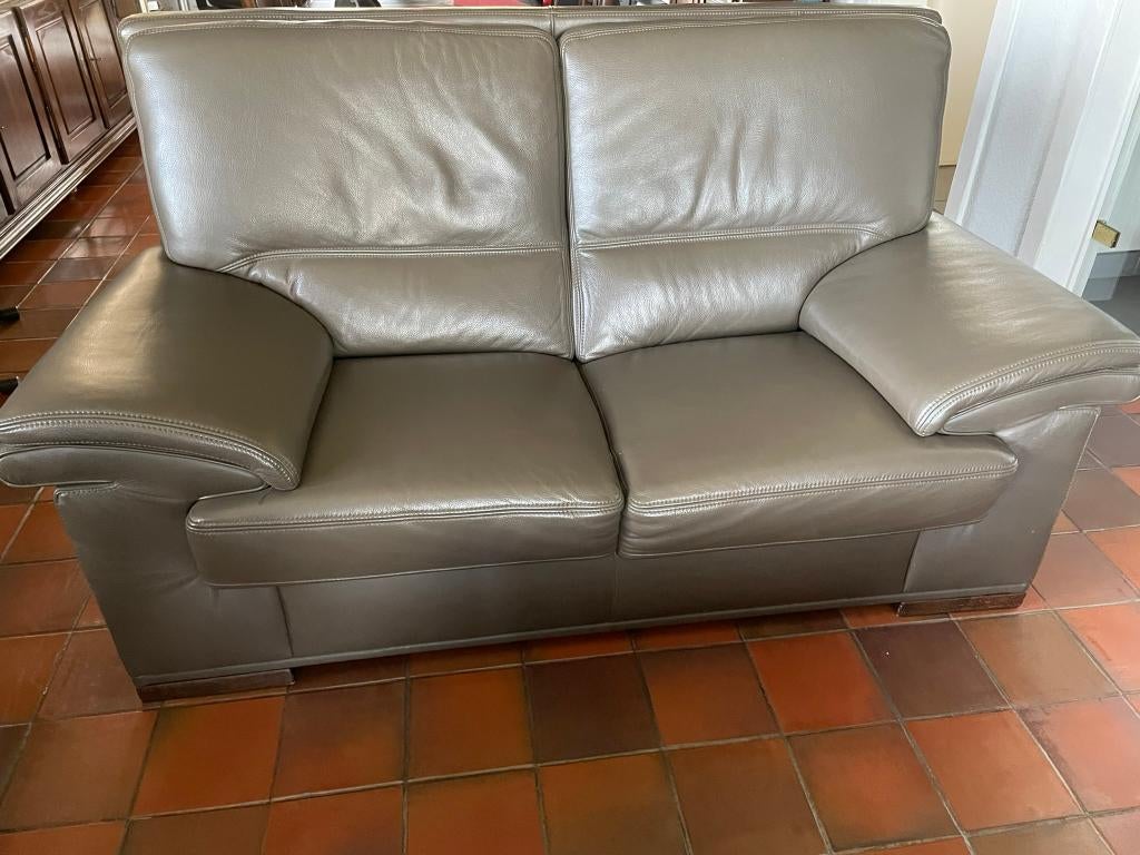 Design lederen zetel, merk CHICANE, Moins de 75 cm, Moins de 150 cm, Enlèvement, Utilisé