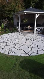 Flagstones Stepstones Belgisch Blauwsteen dallen opus, Tuin en Terras, Grind, Keien en Split, Overige typen, Nieuw, Ophalen of Verzenden