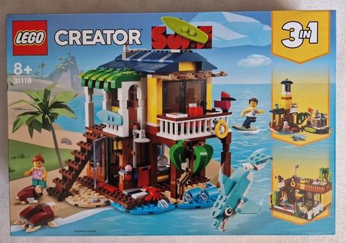 Lego Creator 3 in 1 Surfer Strandhuis 31118, Kinderen en Baby's, Speelgoed | Duplo en Lego, Nieuw, Lego, Complete set, Ophalen of Verzenden