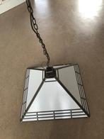 Vintage lamp, Huis en Inrichting, Ophalen, Gebruikt, Glas, Vintage