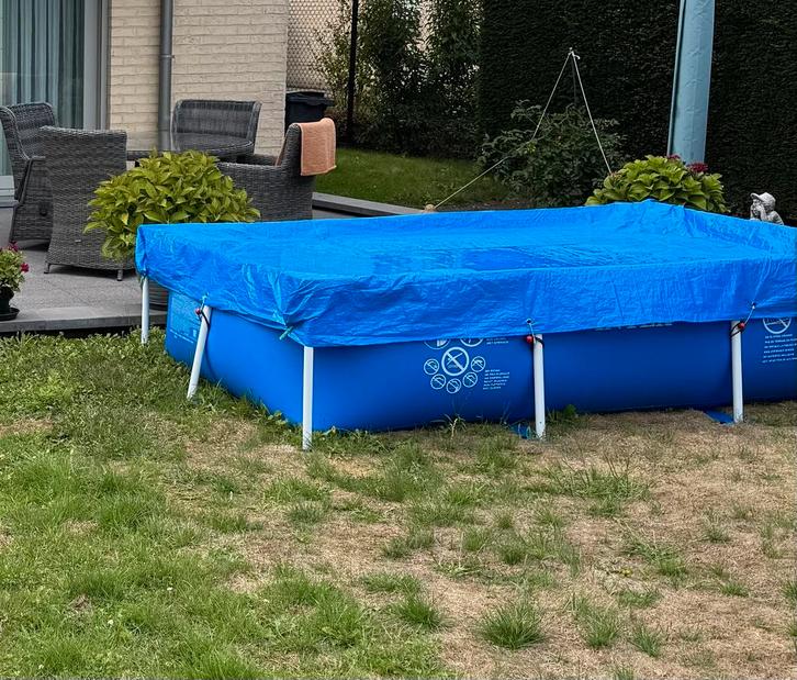 Intex Zwembad Rectangular Frame 28271NP, Tuin en Terras, Zwembaden, Zo goed als nieuw, Ophalen