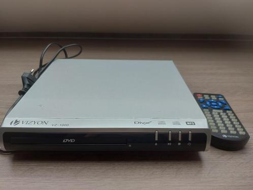 Vizyon VZ-1000 DIVIX PLAYER OF DIVX met afstandsbediening, Audio, Tv en Foto, DVD spelers, Zo goed als nieuw, Dvd-speler, Overige merken