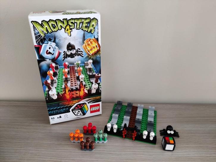LEGO Games 3837 Monster 4, Kinderen en Baby's, Speelgoed | Duplo en Lego, Zo goed als nieuw, Lego, Complete set, Ophalen of Verzenden