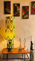 lamp vintage keramiek jaren 60 70 retro, Ophalen, Overige materialen, Zo goed als nieuw, 75 cm of meer