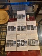 7 volle spaarkaarten table talks delhaize+3 zegels, Verzamelen, Ophalen of Verzenden