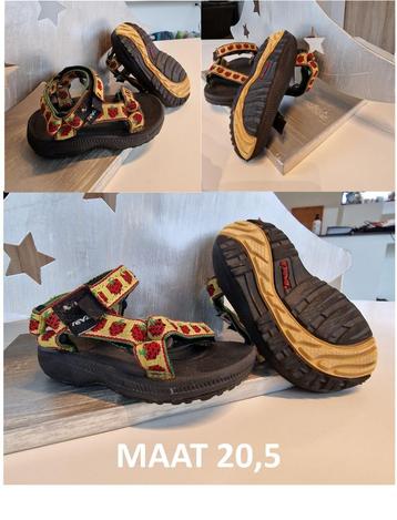 Teva sandales pour enfants jaune taille 20,5