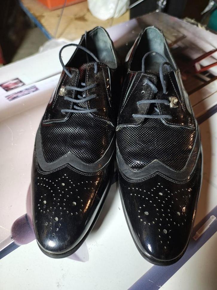 Pierre Cardin schoenen voor mannen - maat 40, Kleding | Heren, Schoenen, Gedragen, Overige typen, Zwart, Ophalen of Verzenden