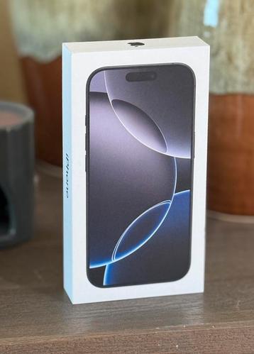 iPhone 16 PRO 128GB Black / nieuw en geseald met factuur! beschikbaar voor biedingen