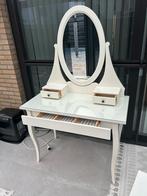 Make-up tafel met spiegel, Huis en Inrichting, Tafels | Kaptafels, Ophalen, Zo goed als nieuw