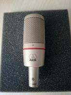 AKG C 2000 B condensator microfoon + popfilter, Muziek en Instrumenten, Microfoons, Ophalen, Zo goed als nieuw, Studiomicrofoon