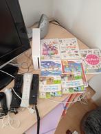 Wii console + spellen, Ophalen of Verzenden, Met 3 controllers of meer, Zo goed als nieuw, Met games