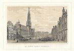 1844 - Grand Place Bruxelles / Grote Markt Brussel, Antiquités & Art, Envoi