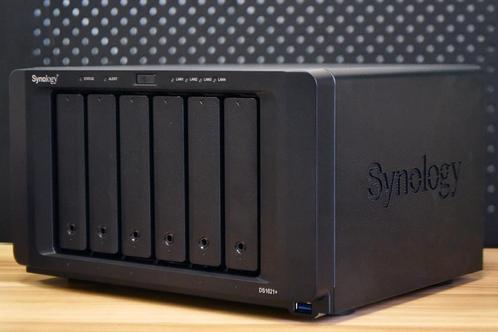 Synology DS1621+ met RAM upgrade en garantie, Computers en Software, NAS, Zo goed als nieuw, Ophalen of Verzenden
