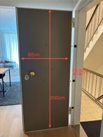 Inbraakwerende deur (8 veiligheidspinnen), Doe-het-zelf en Bouw, Deuren en Vliegenramen, Ophalen, 80 tot 100 cm, Binnendeur, Zo goed als nieuw