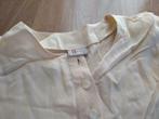 Vintage licht gele zomer blouse, Kleding | Dames, Maat 38/40 (M), Vintage, Verzenden