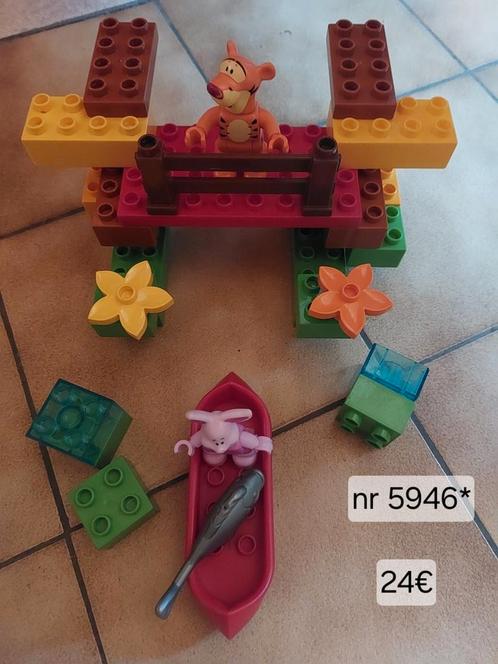 Lego duplo Tijgertje en piglet met gevangen vis nr 5946*, Enfants & Bébés, Jouets | Duplo & Lego, Comme neuf, Duplo, Enlèvement ou Envoi