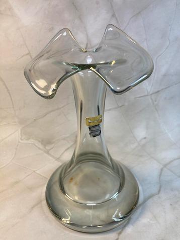 Vase en verre transparent 'Collared' par Nachtmann beschikbaar voor biedingen