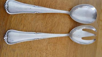 Set a salade, Enlèvement, Comme neuf, Argent, Ensemble de couverts