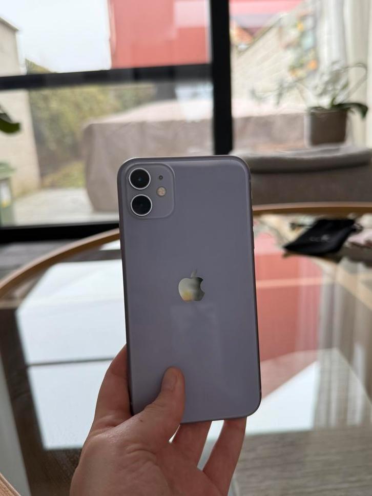 Iphone 11 paars 64 gb, Telecommunicatie, Mobiele telefoons | Hoesjes en Screenprotectors | Apple iPhone, Zo goed als nieuw, iPhone 11