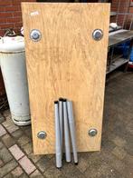 demonteerbare tafel, Ophalen, Zo goed als nieuw, Rechthoekig, 60 cm of meer