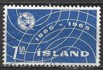 Islande 1965 - Yvert 346 - Centenaire de l'Union postal (ST), Timbres & Monnaies, Timbres | Europe | Scandinavie, Envoi, Islande