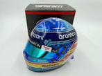 1/2 helmet casque F1 Alonso Las Vegas 2023 (Aston Martin), Verzamelen, Ophalen of Verzenden