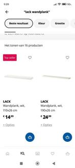 Lack wandplanken Ikea nieuw, Doe-het-zelf en Bouw, Nieuw, Ophalen