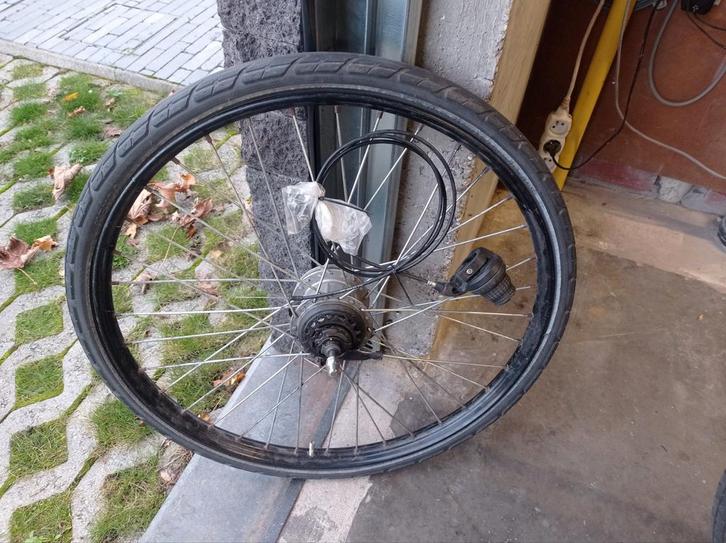 Bakfiets achterwiel 26" + nexus 7s naafversnelling, Fietsen en Brommers, Fietsonderdelen, Gebruikt, Wiel, Ophalen of Verzenden