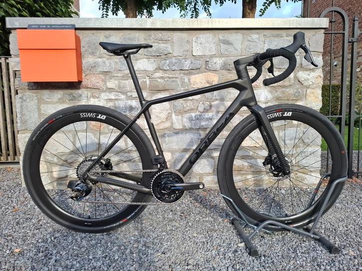 GRAVEL ORBEA TERRA [M/54] - FORCE AXS/CRC1600/POWERM - 50 KM, Fietsen en Brommers, Fietsen | Racefietsen, Nieuw, Giant, Carbon