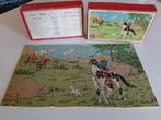 Ancien puzzle Tintin en bois (manque 1 pièce), Collections, Tintin, Utilisé, Enlèvement ou Envoi