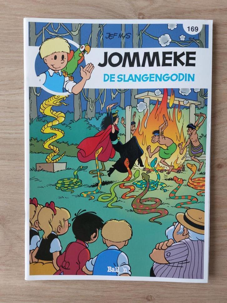 Jommeke - De slangengodin (geniet), Livres, BD, Comme neuf, Une BD, Enlèvement ou Envoi