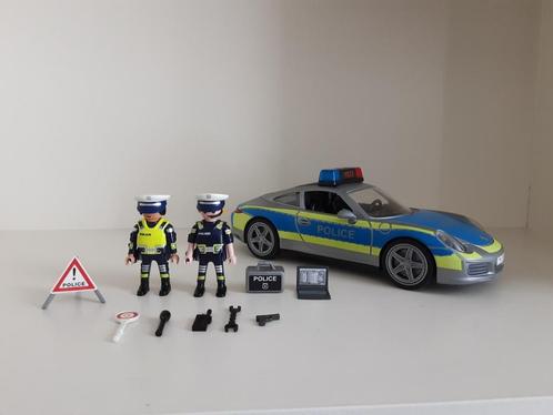 PLaymobil Porsche 911 Carrera politie - compleet, Kinderen en Baby's, Speelgoed | Playmobil, Zo goed als nieuw, Complete set, Verzenden