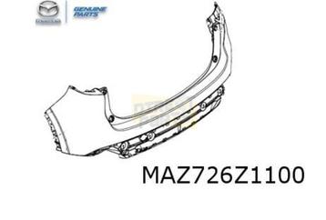 Mazda CX-5 (10/21-) achterbumper (te spuiten) Origineel! KSD beschikbaar voor biedingen