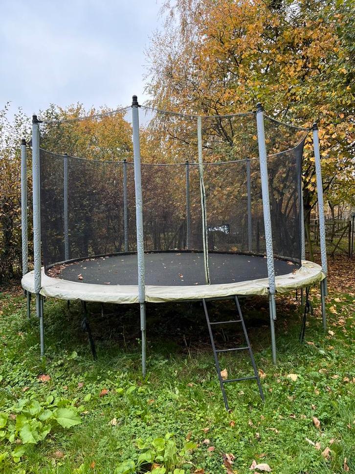 Grote Trampoline Decathlon 4,2m, Kinderen en Baby's, Speelgoed | Buiten | Trampolines, Gebruikt, Ophalen
