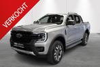 Ford Ranger 2.3i PHEV 207kW Aut. 4x4 Wildtrak 7500 KILOMETER, Auto's, Automaat, Zwart, 4 cilinders, 16 kWh