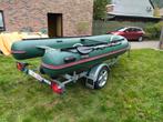 Rib Ethnic 3.50m+motor+trailer, Watersport en Boten, Rubberboten, Ophalen, Gebruikt