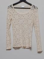 Blouse in kant van Vila Clothes, maat XS - S., Vila, Maat 34 (XS) of kleiner, Ophalen of Verzenden, Wit