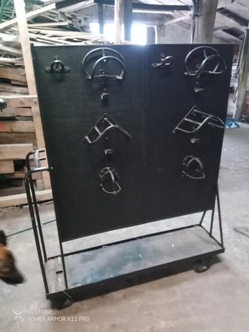 Tuigenwagen 4-span, Dieren en Toebehoren, Paarden en Pony's | Overige Paardenspullen, Gebruikt, Overige soorten, Ophalen