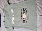 zwangerschaps t-shirt Xl, Maat 46/48 (XL) of groter, Zo goed als nieuw, Grijs, Shirt of Top