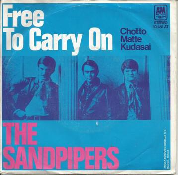 The Sandpipers - Free to carry on / Chotto matte Kudasai beschikbaar voor biedingen