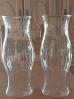 Windlicht kaarsenhouders. H; 35 cm, Huis en Inrichting, Woonaccessoires | Kandelaars en Kaarsen, Overige materialen, Gebruikt